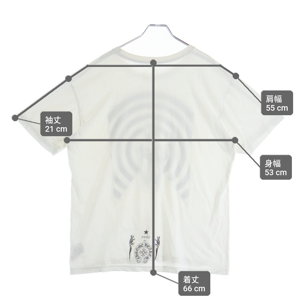 CHROME HEARTS(クロムハーツ) FOTI PEPE フォティ 半袖Tシャツ カットソー ホワイト