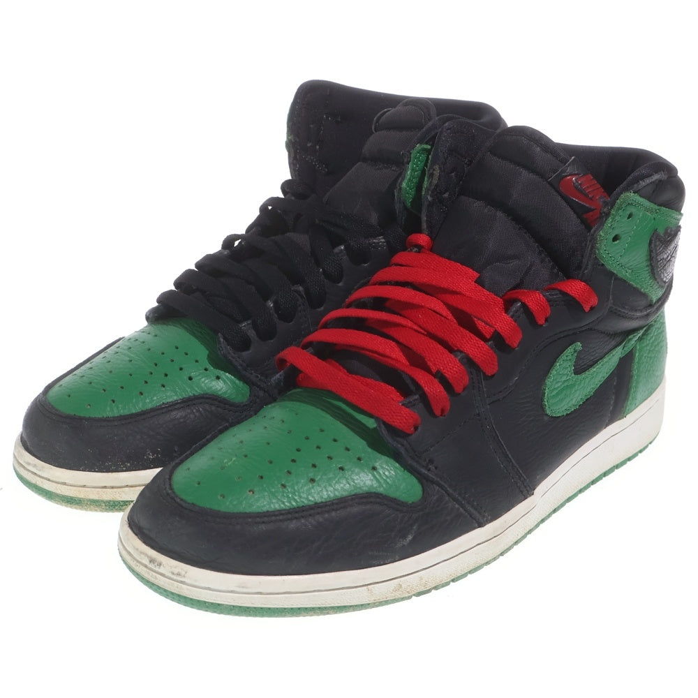 NIKE(ナイキ) Air Jordan 1 Retro High OG Black/Pine Green (2020) エアジョーダン1 レトロ ハイ OG グリーン/ブラック US10.5/ 28.5cm 555088-030