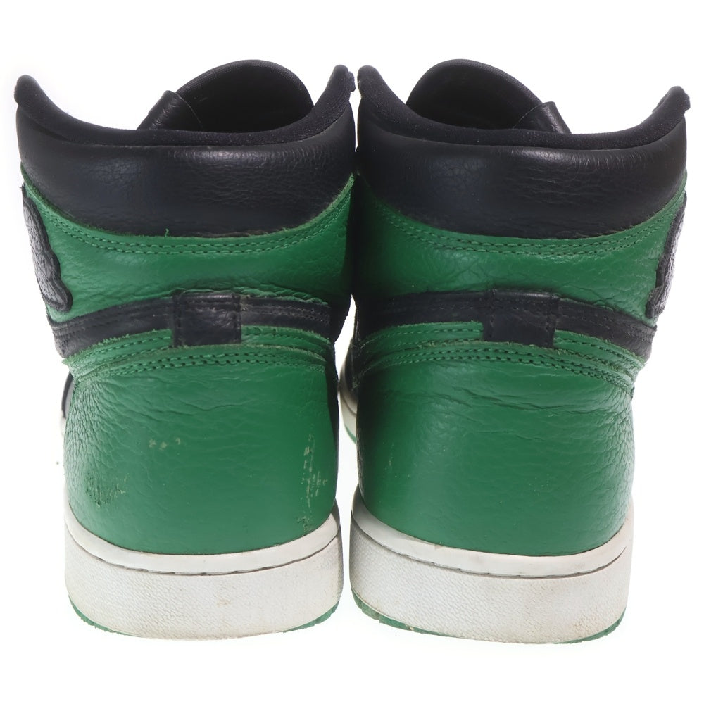 NIKE(ナイキ) Air Jordan 1 Retro High OG Black/Pine Green (2020) エアジョーダン1 レトロ ハイ OG グリーン/ブラック US10.5/ 28.5cm 555088-030