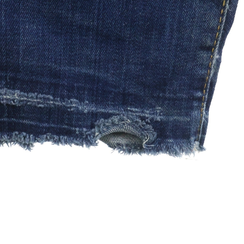 DSQUARED2(ディースクエアード) MAC DADDY JEAN ストレートパンツ スキニーデニムパンツ インディゴ S71LB0236 S30342