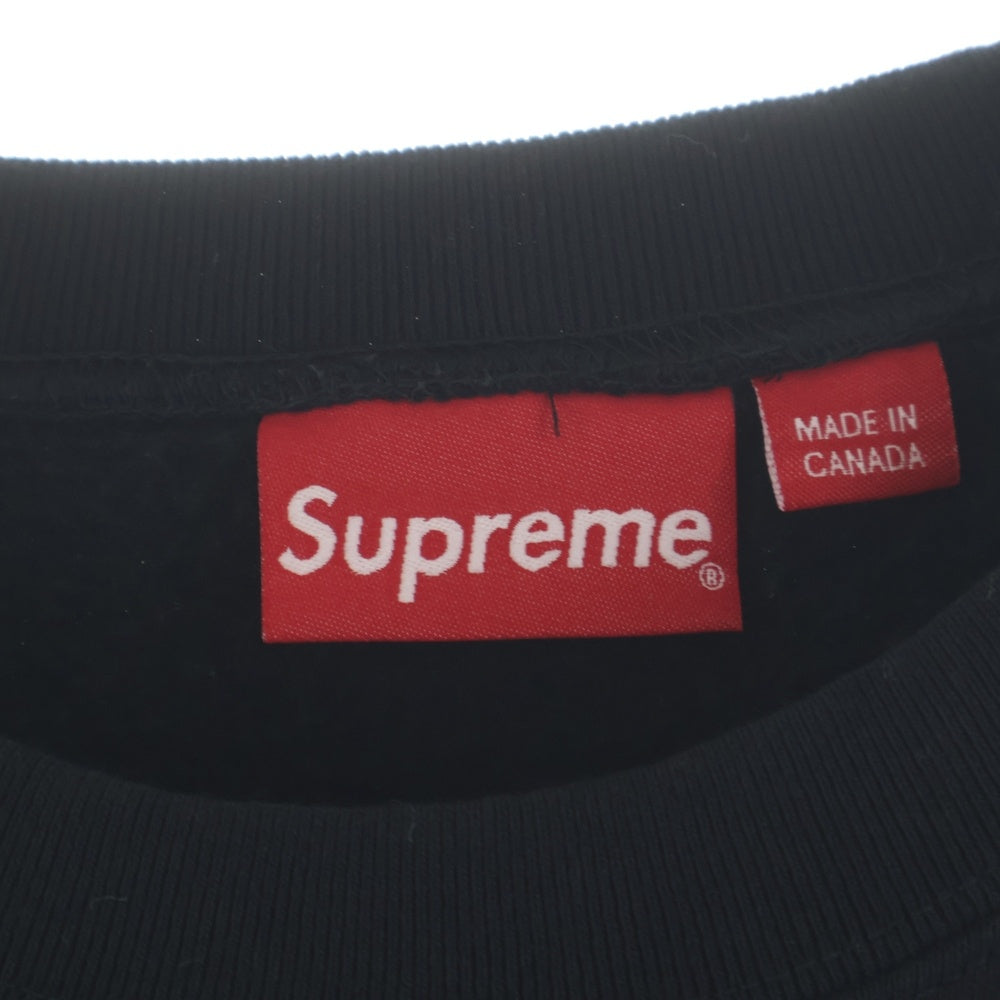 SUPREME(シュプリーム) 22AW Box Logo Crewneck Sweatshirt ボックスロゴ クルーネックスウェットトレーナー ブラック