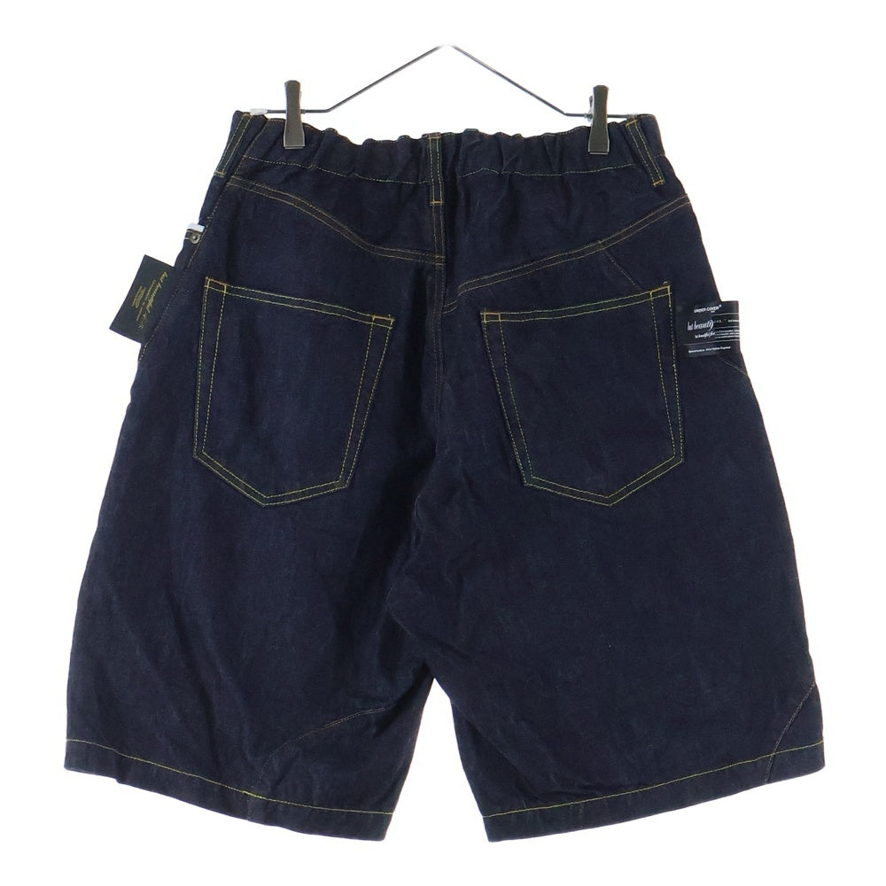 UNDERCOVER(アンダーカバー) 26SS BUT BEAUTIFUL 復刻BUT リジットデニムショートパンツ バギーショーツ インディゴ UC1F4512-3