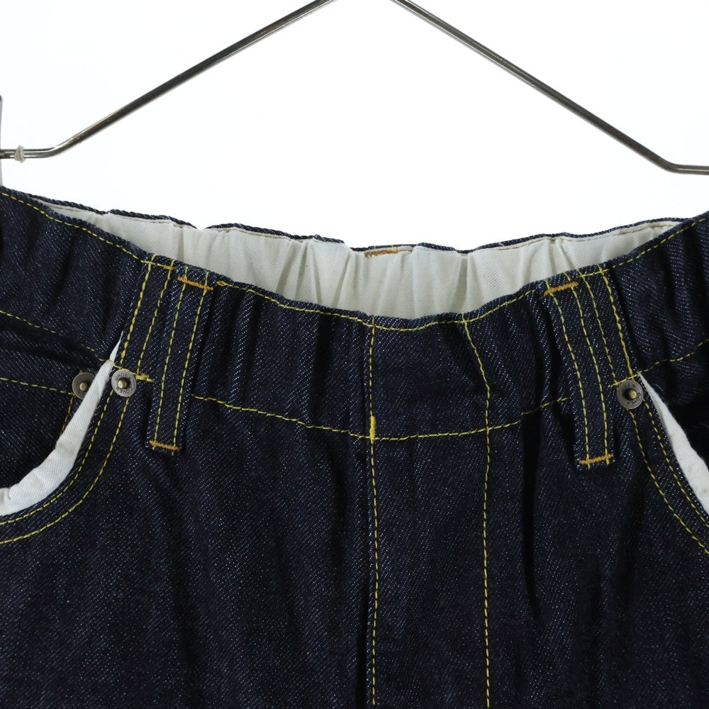 UNDERCOVER(アンダーカバー) 26SS BUT BEAUTIFUL 復刻BUT リジットデニムショートパンツ バギーショーツ インディゴ UC1F4512-3