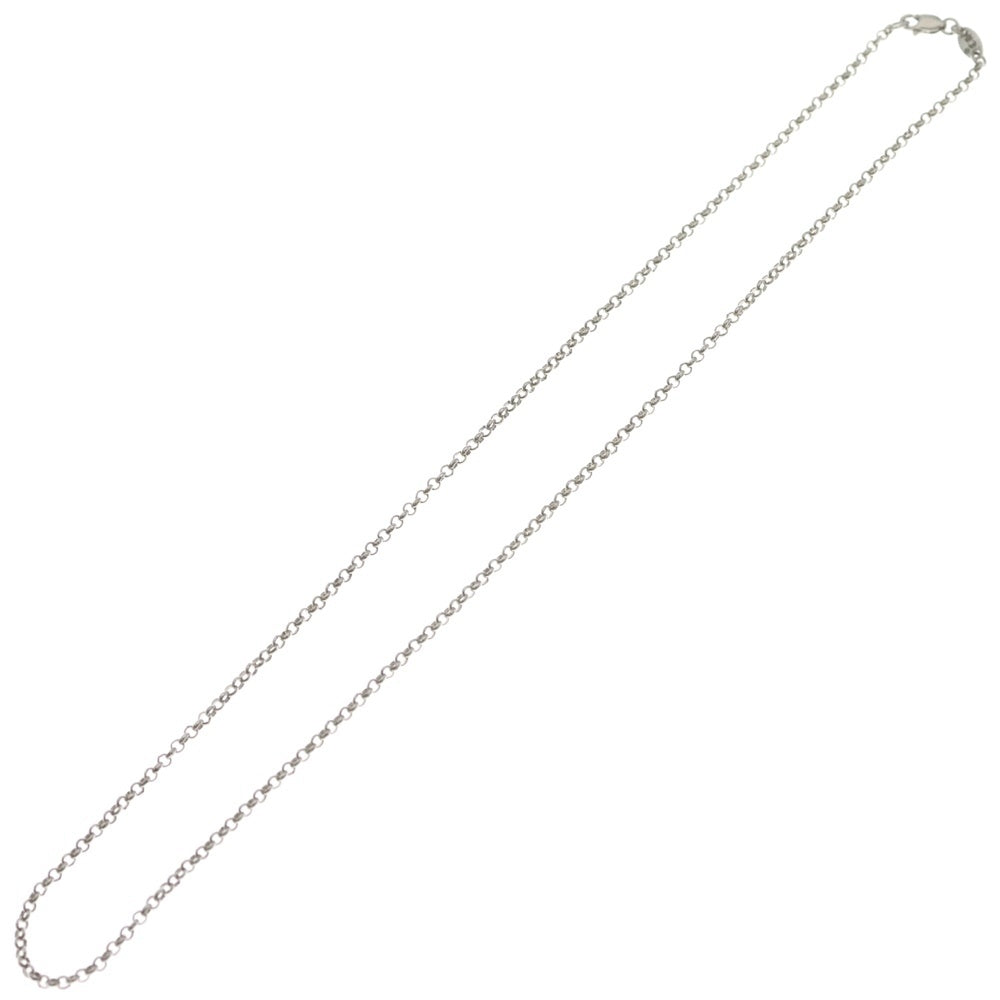 CHROME HEARTS(クロムハーツ) NECKCHAIN R18 ロールチェーンネックレス 18inch シルバー BCA083