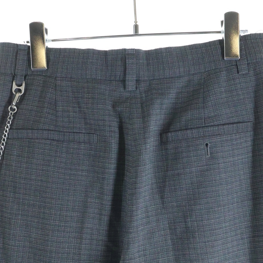 ALEXANDER WANG(アレキサンダーワン) タックチェックパンツ レディース グレー 1WC3254871