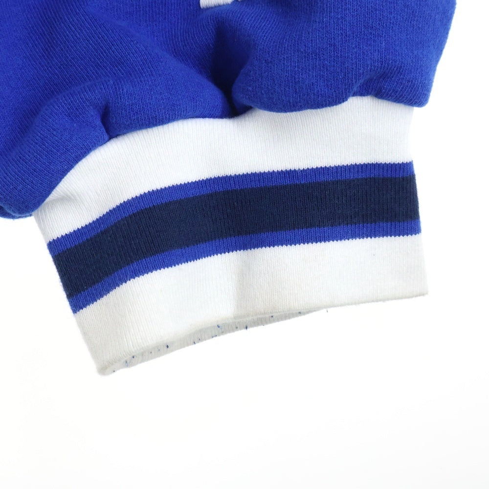 BALENCIAGA(バレンシアガ) 25AW 3b Football Polo Hoodie フットボール ポロ プルオーバーパーカー ブルー 827939 TTVQ8