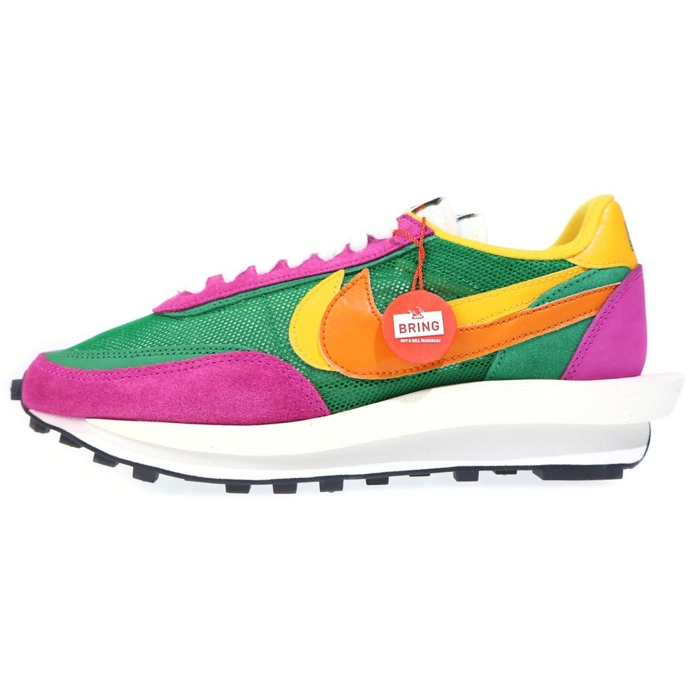 NIKE(ナイキ) ×sacai LDV WAFFLE PINE GREEN LDVワッフル パイングリーン ローカットスニーカー マルチカラー US9/27cm