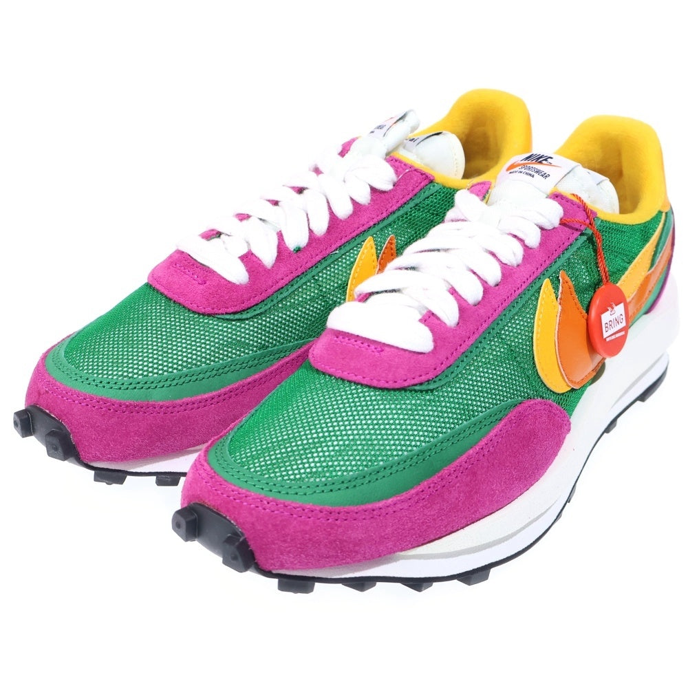 NIKE(ナイキ) ×sacai LDV WAFFLE PINE GREEN LDVワッフル パイングリーン ローカットスニーカー マルチカラー US9/27cm