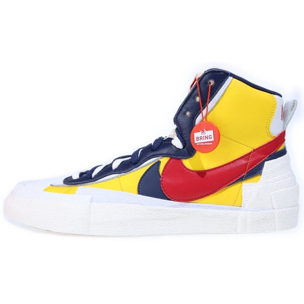 NIKE(ナイキ) sacai × Nike Blazer Mid Varsity Maize/Varsity Red ブレーザー ミッド バーシティレッド US10.5/28.5cm BV0072 700