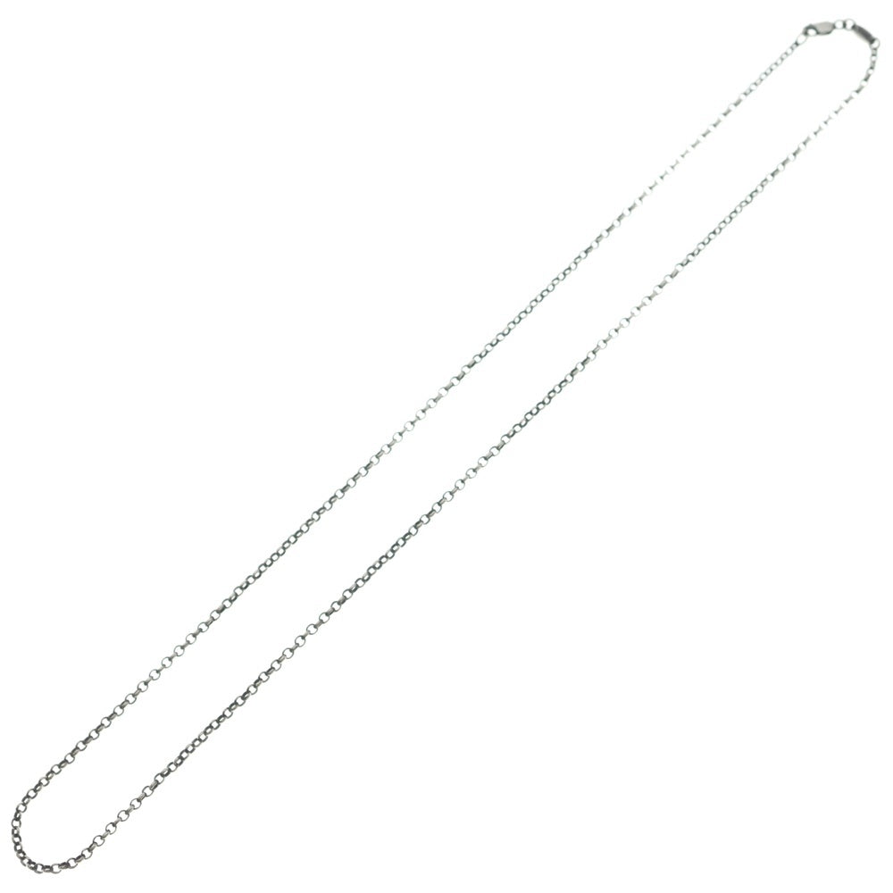 CHROME HEARTS(クロムハーツ) NECKCHAIN R20 ロールチェーンネックレス 20inch シルバー BCA084