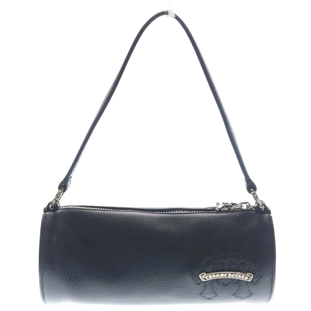 CHROME HEARTS(クロムハーツ) GRINDS Cemetery Cross Patch Shoulder Bag グリンドス セメタリークロスパッチ ショルダーバッグ ブラック レディース