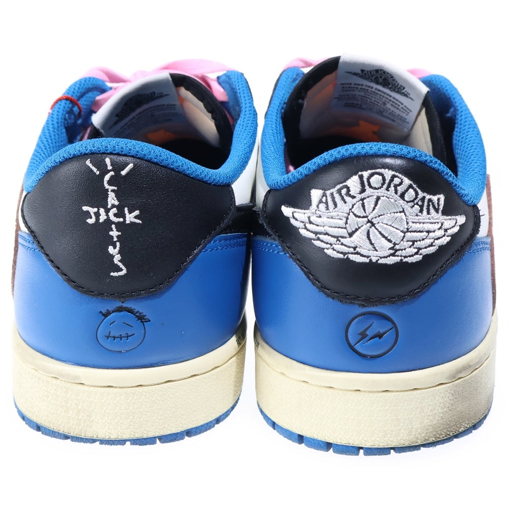 NIKE(ナイキ) ×TRAVIS SCOTT FRAGMENT DESIGN AIR JORDAN 1 LOW OG SP DM7866-140 エアジョーダン1 ローカットスニーカー US9.5/27.5cm DM7866-140