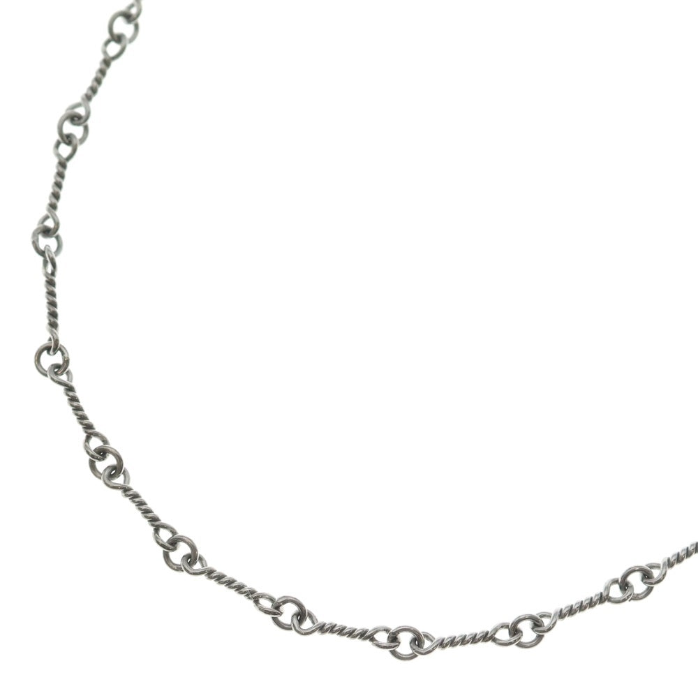 CHROME HEARTS(クロムハーツ) 18KWG NECKCHAIN T16 ツイストチェーンネックレス 16inch ホワイトゴールド BCA002