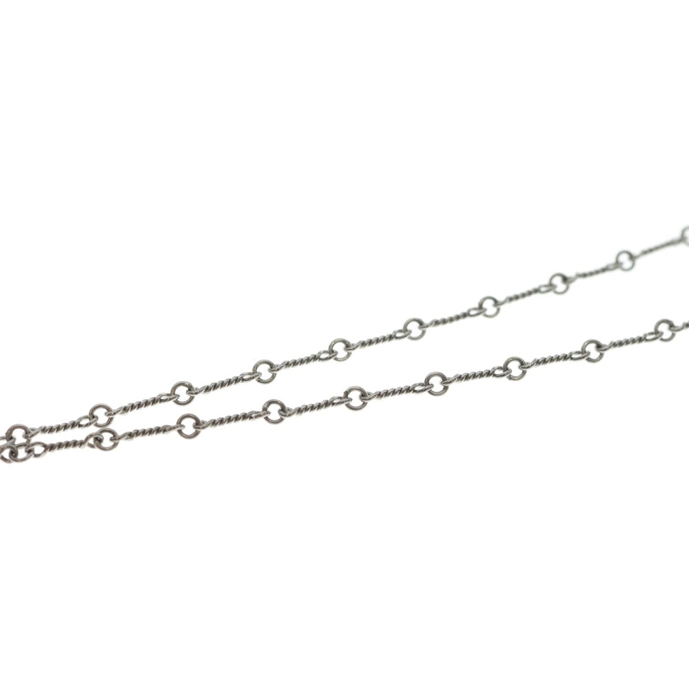 CHROME HEARTS(クロムハーツ) 18KWG NECKCHAIN T16 ツイストチェーンネックレス 16inch ホワイトゴールド BCA002