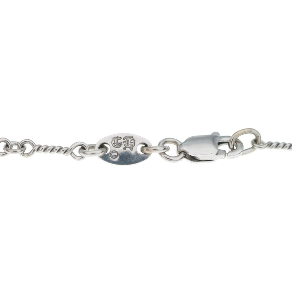 CHROME HEARTS(クロムハーツ) 18KWG NECKCHAIN T16 ツイストチェーンネックレス 16inch ホワイトゴールド BCA002