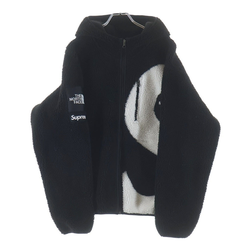 SUPREME(シュプリーム)20AW THE NORTH FACE S Logo Hooded Fleece Jacket ノースフェイス Sロゴフリースジャケット ブラック