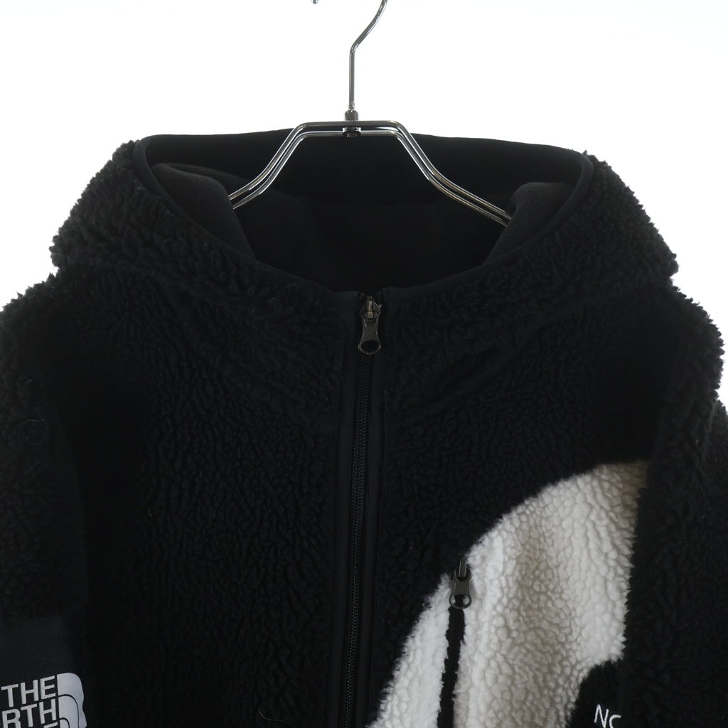 SUPREME(シュプリーム)20AW THE NORTH FACE S Logo Hooded Fleece Jacket ノースフェイス Sロゴフリースジャケット ブラック