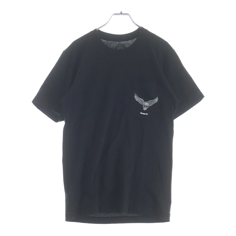 CHROME HEARTS(クロムハーツ) ×エアロスミス 青山限定 FOTI プリント 半袖Tシャツ カットソー ブラック