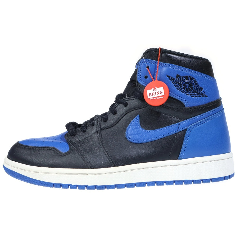 NIKE(ナイキ) AIR JORDAN1 RETRO HIGH OG エアジョーダン1 ロイヤル 2017 ハイカットスニーカー ブルー US10/28cm 555088-007