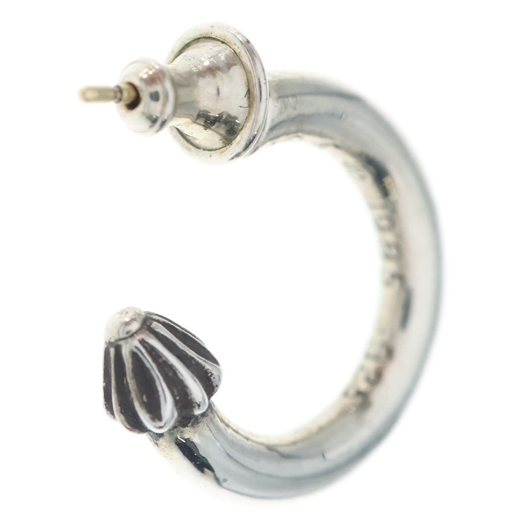 CHROME HEARTS(クロムハーツ) HOOP PLAIN プレーン フープピアス シルバー BCA101