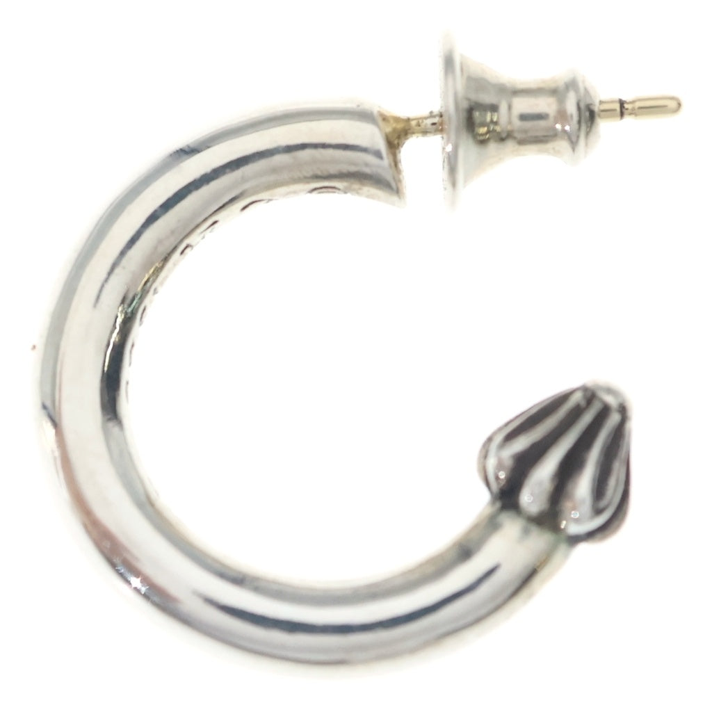 CHROME HEARTS(クロムハーツ) HOOP PLAIN プレーン フープピアス シルバー BCA101