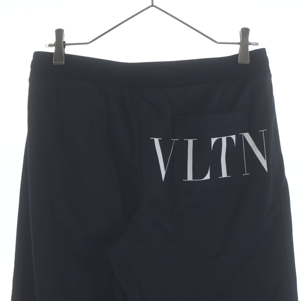 VALENTINO(ヴァレンティノ) バックロゴデザイン トラックパンツ ジョガーパンツ ブラック QB3MD00G49P