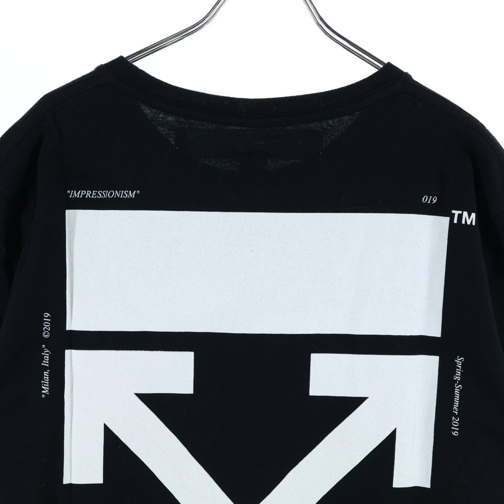 OFF-WHITE(オフホワイト) 19SS KISS SS SLIM TEE グラフィック半袖Tシャツ カットソー ブラック OMAA027R19185003