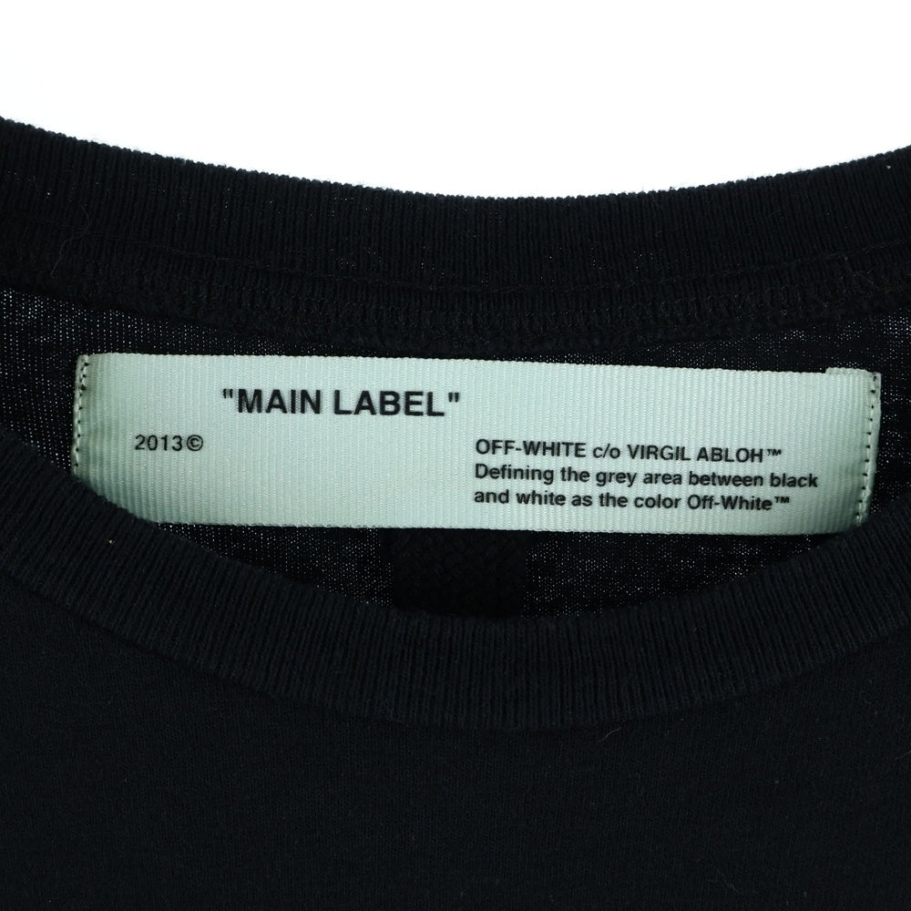 OFF-WHITE(オフホワイト) 19SS KISS SS SLIM TEE グラフィック半袖Tシャツ カットソー ブラック OMAA027R19185003