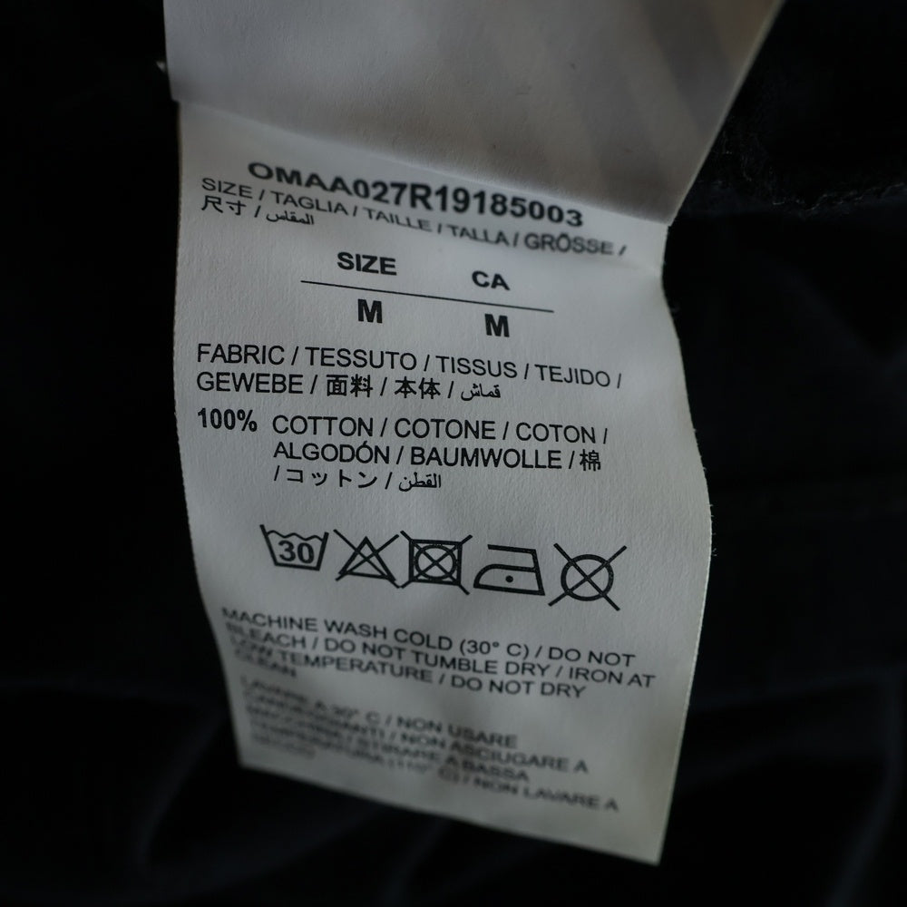 OFF-WHITE(オフホワイト) 19SS KISS SS SLIM TEE グラフィック半袖Tシャツ カットソー ブラック OMAA027R19185003