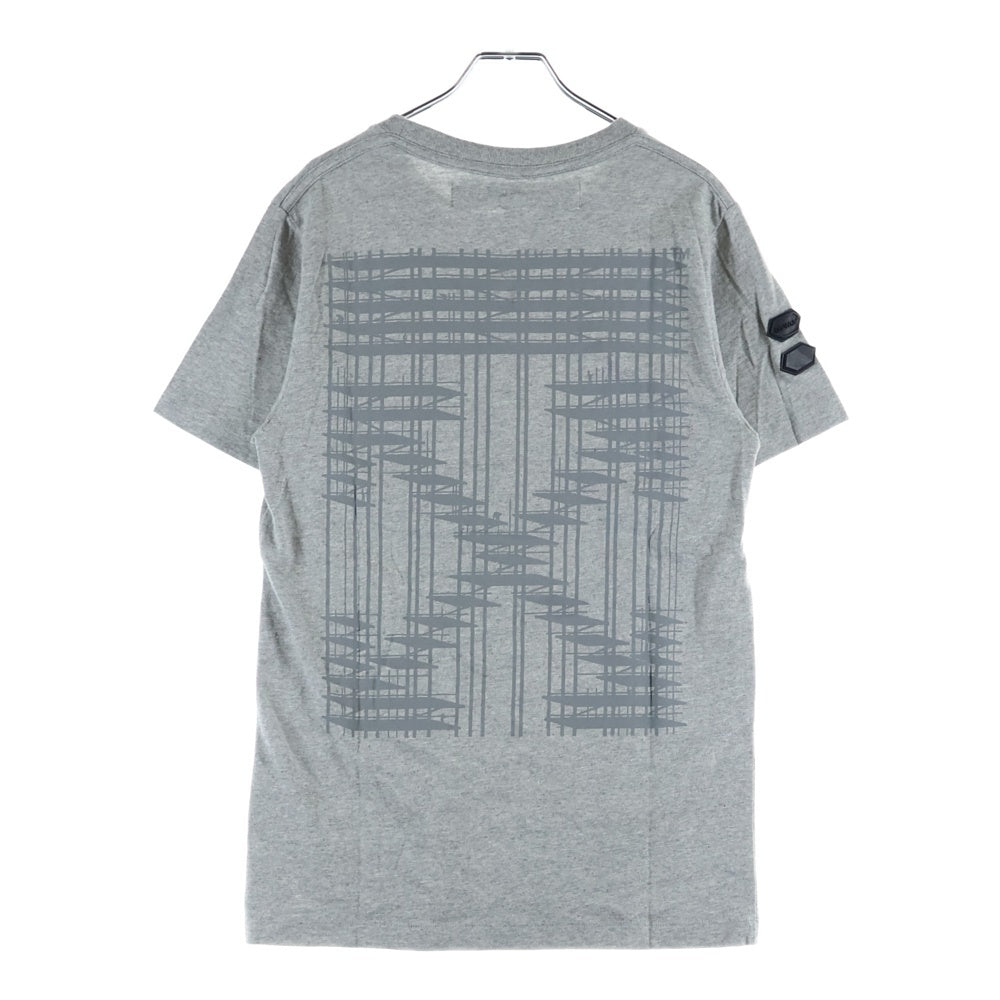 OFF-WHITE(オフホワイト) クロスアローロゴ グラフィック半袖Tシャツ カットソー グレー OMAA027E19185004