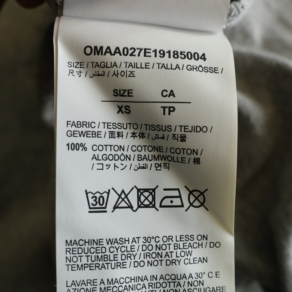 OFF-WHITE(オフホワイト) クロスアローロゴ グラフィック半袖Tシャツ カットソー グレー OMAA027E19185004