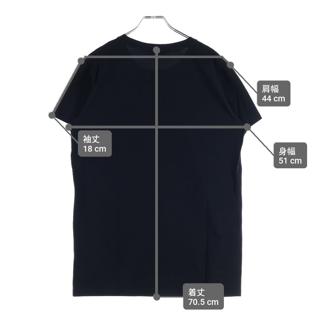 BALMAIN(バルマン) #BALMAIN グラフィックロゴ半袖Tシャツ カットソー ブラック S8H86011159