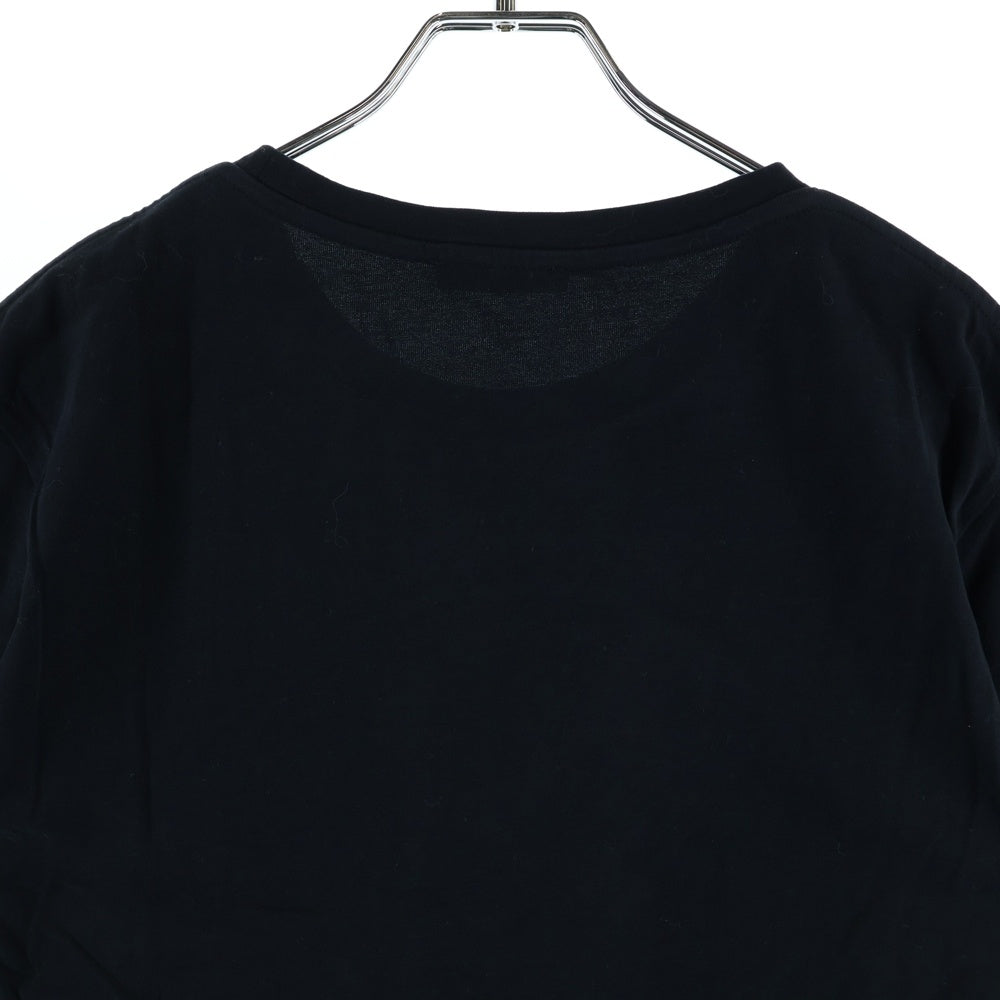 BALMAIN(バルマン) Bロゴデザイン半袖Tシャツ カットソー ブラック SH01135I207