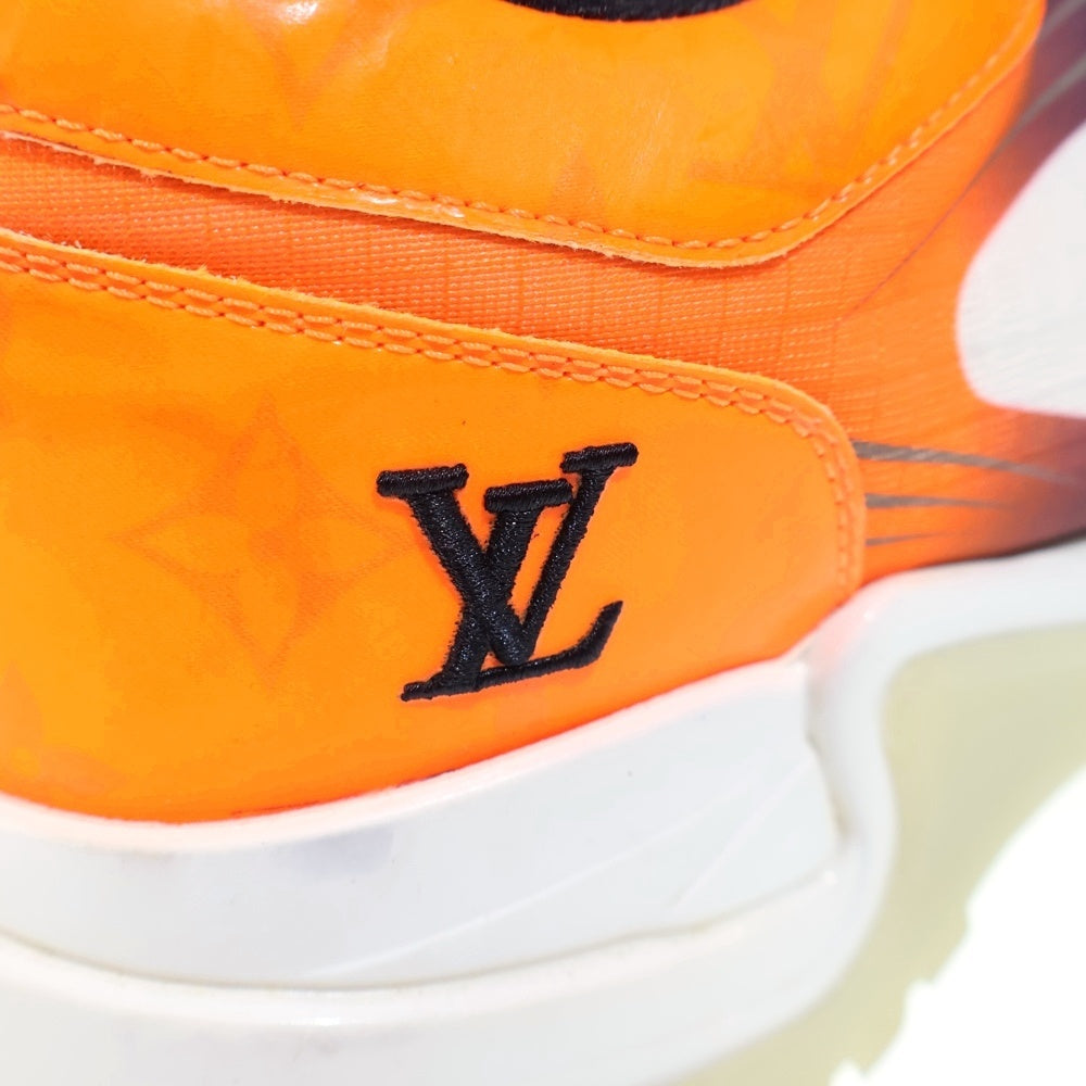 LOUIS VUITTON(ルイヴィトン) Runaway Line ランアウェイラインスニーカー ダミエ ローカットシューズ オレンジ