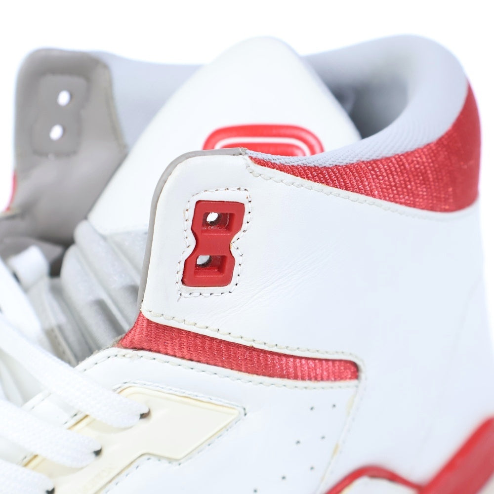LOUIS VUITTON(ルイヴィトン) 19SS LV Trainer Line LVトレーナーライン レースアップハイカットレザースニーカー レッド/ホワイト