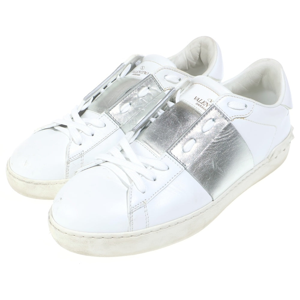 VALENTINO(ヴァレンティノ) ロックスタッヅ ローカットスニーカー ホワイト