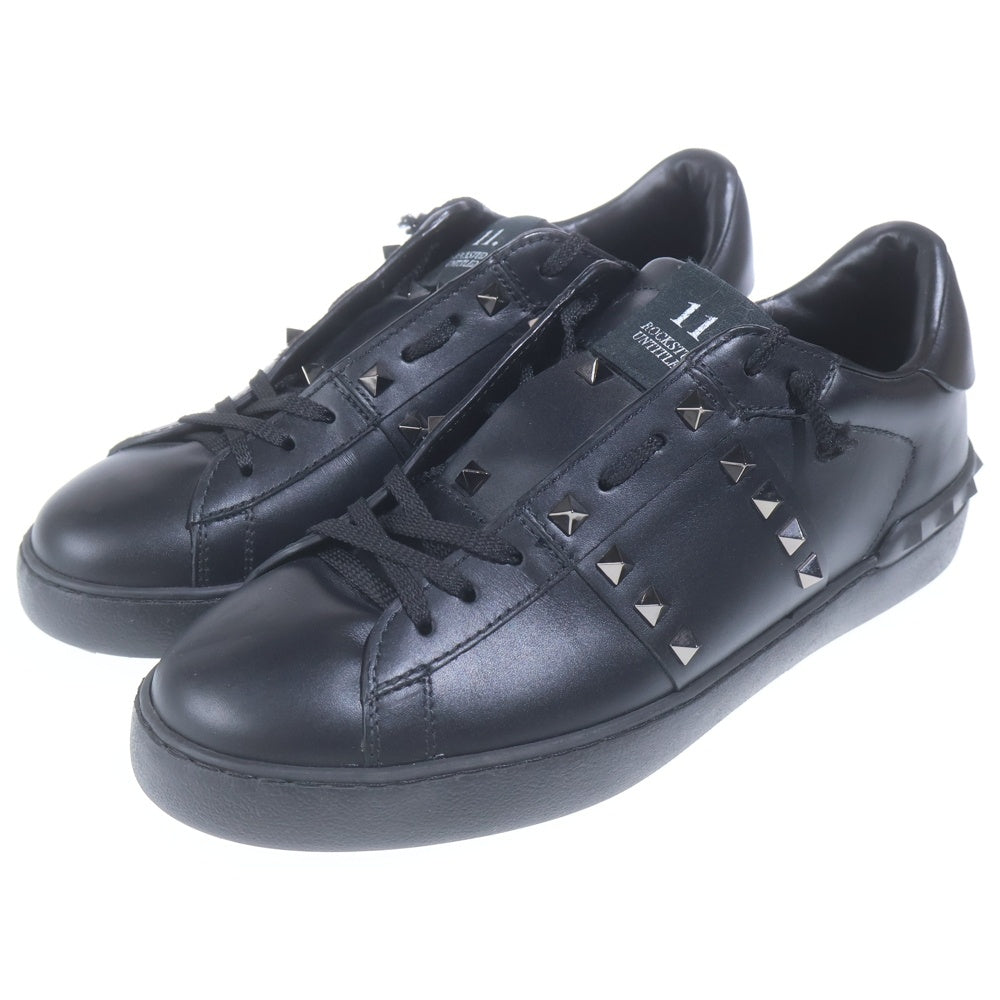 VALENTINO(ヴァレンティノ) ロックスタッヅ アンタイトルド ローカットスニーカー ブラック