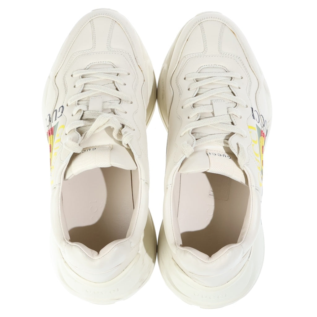 GUCCI(グッチ) Rhyton Sneaker ライトンスニーカー ローカットシューズ ホワイト