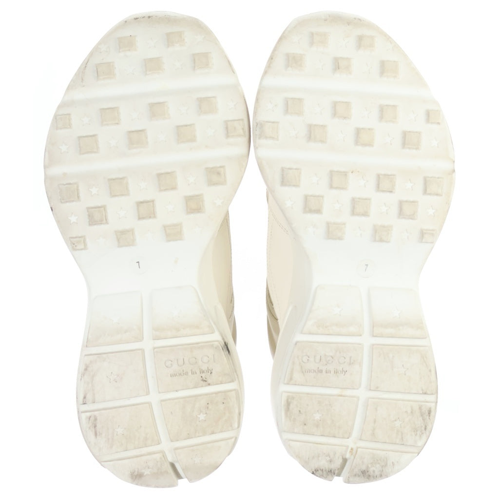GUCCI(グッチ) Rhyton Sneaker ライトンスニーカー ローカットシューズ ホワイト