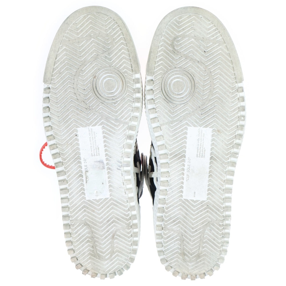 OFF-WHITE(オフホワイト) OFF-Court 3.0 オフコートハイカットスニーカー シューズ ホワイト/オレンジ
