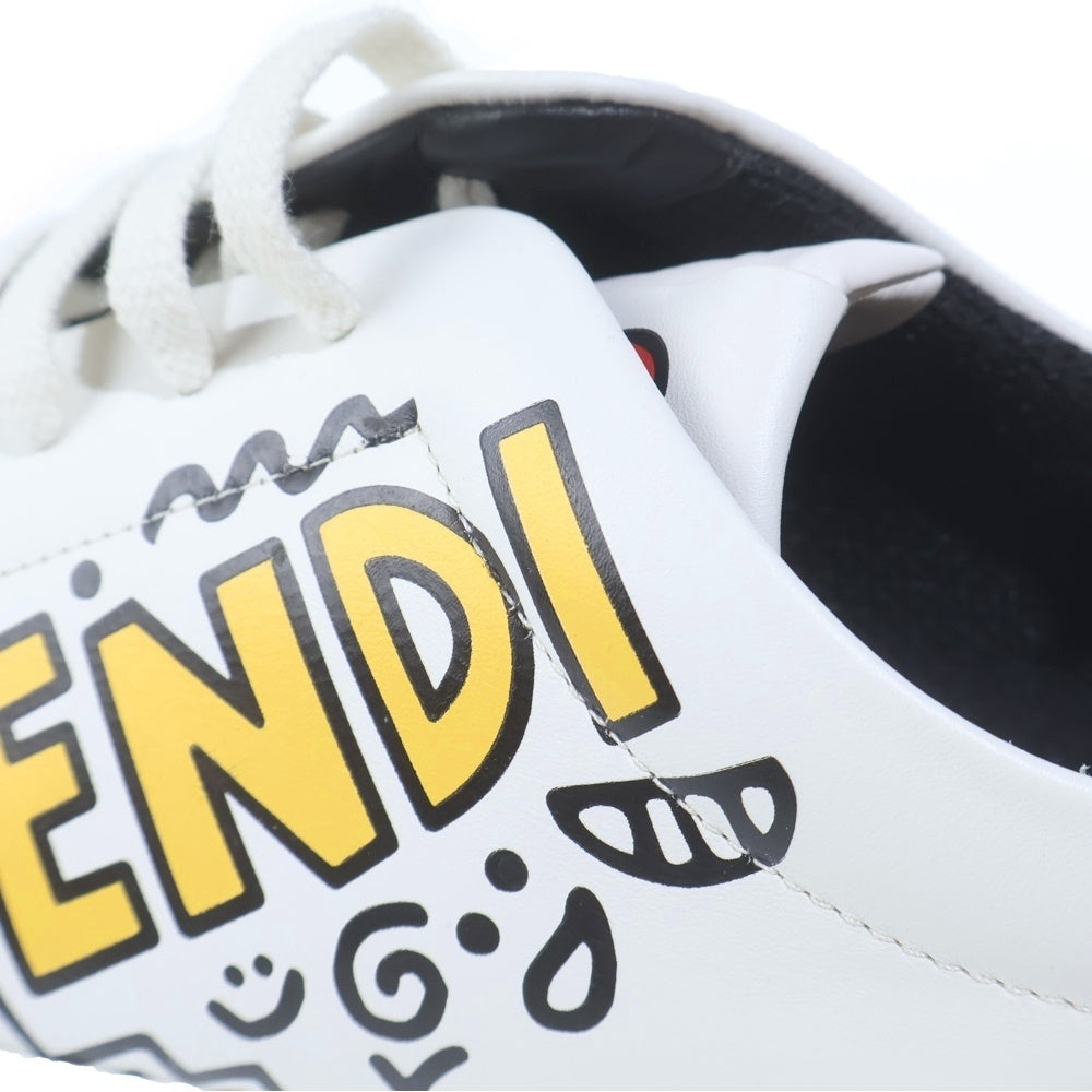 FENDI(フェンディ) ×Mr Doodle Sneakers ミスタードゥードゥル ローカットシューズ スニーカー ホワイト