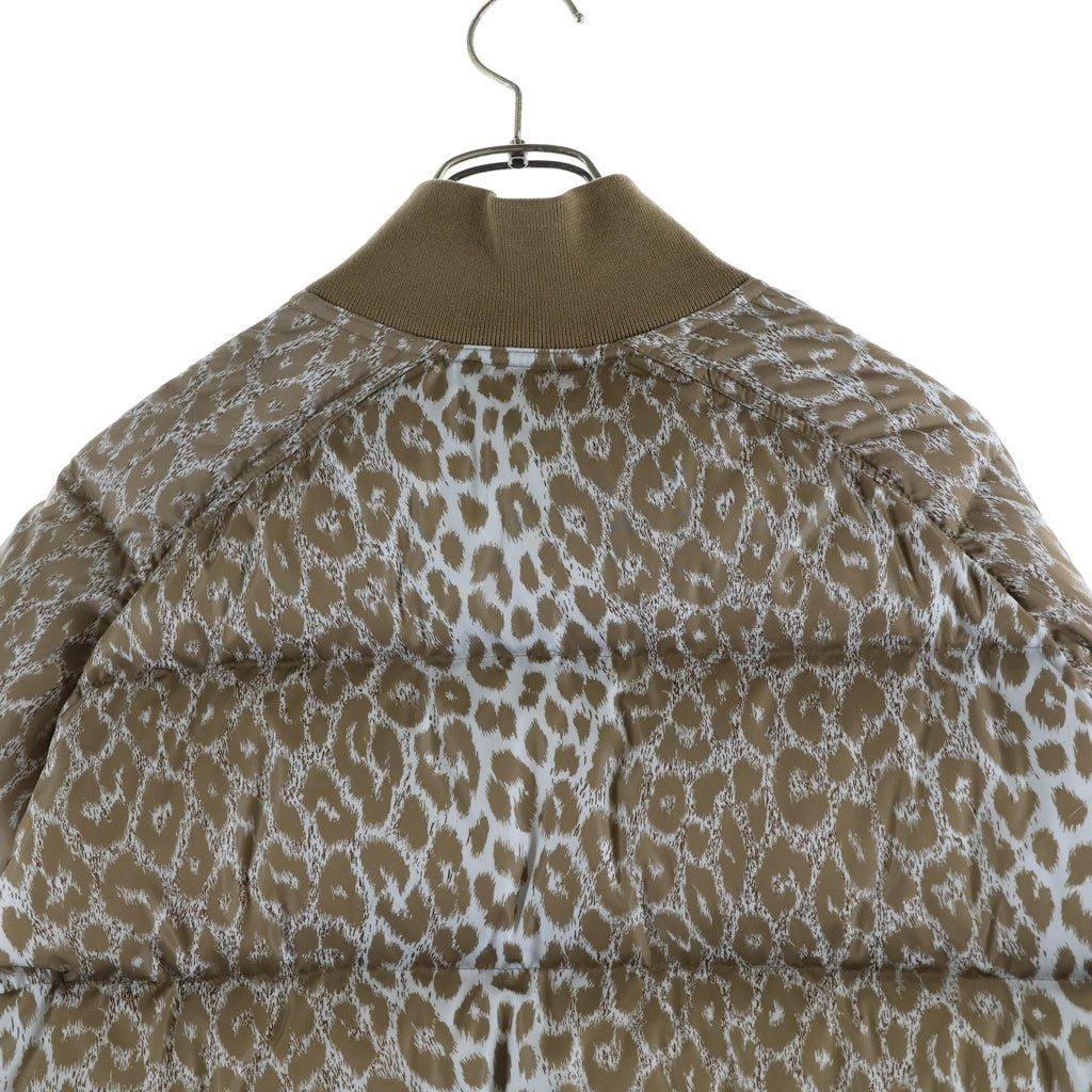 DIOR(ディオール) 21AW Leopard Down Jacket レオパード柄ダウンジャケット ブラウン 213C411A5492