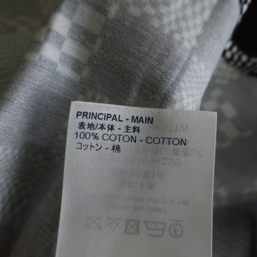 LOUIS VUITTON(ルイヴィトン) 21SS ディストーテッドダミエ 長袖シャツ