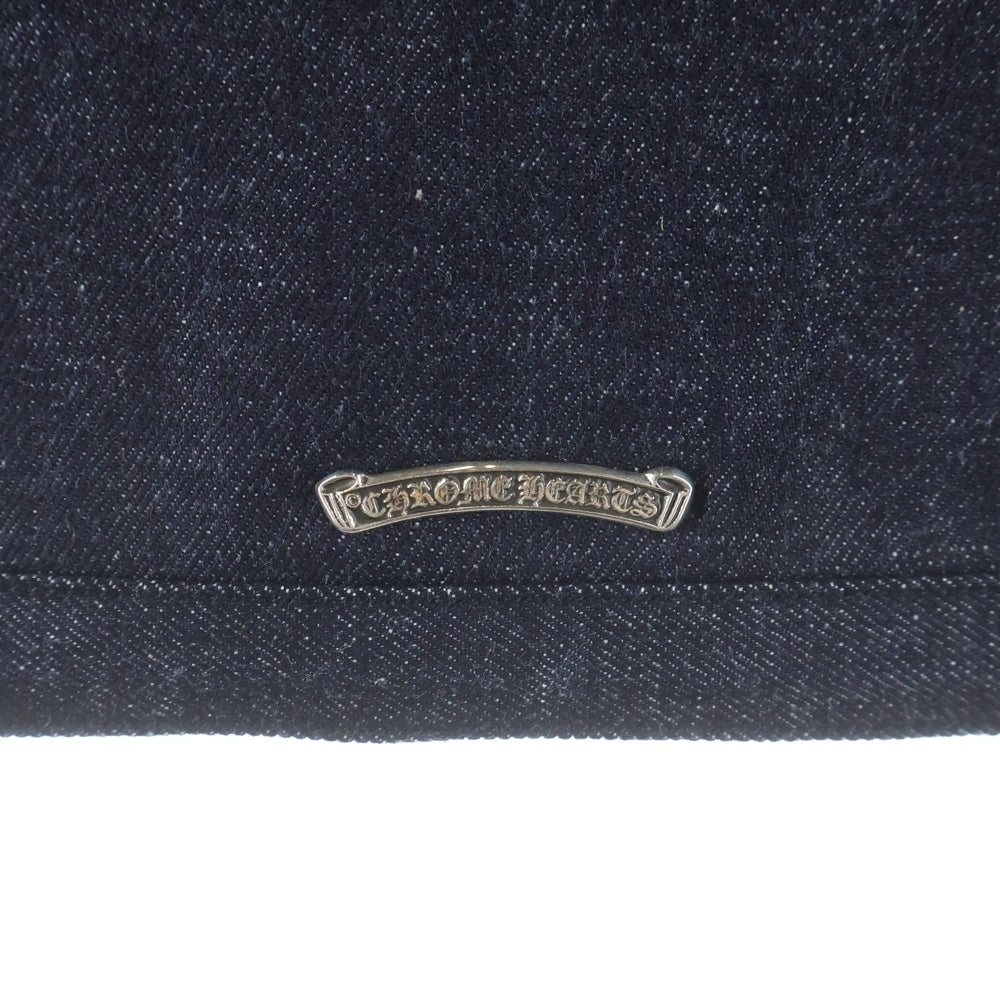 CHROME HEARTS(クロムハーツ) CROSS BALL RIGID DENIM JACKET クロスボールボダンリジットデニムジャケット ブラック