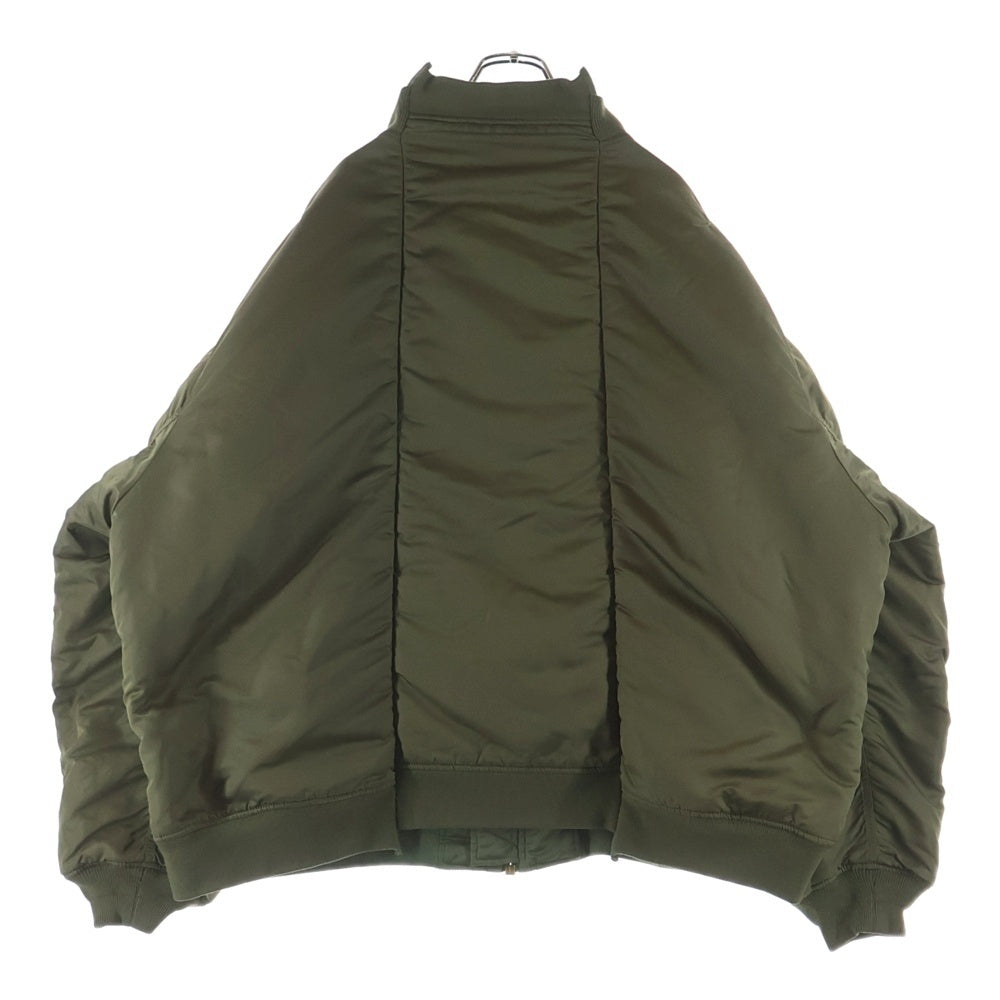 VETEMENTS(ヴェトモン) ×ALPHA 再構築リバーシブルオーバーサイズブルゾン カーキ WSS18JA25