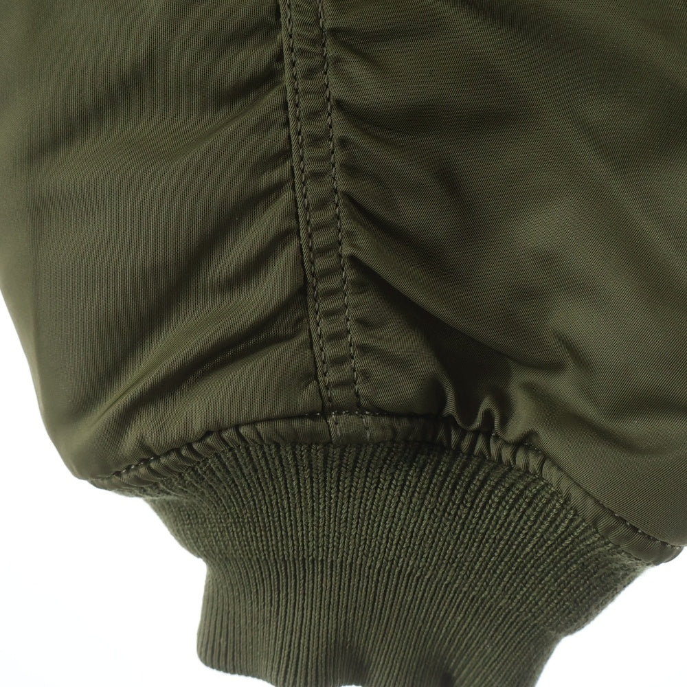 VETEMENTS(ヴェトモン) ×ALPHA 再構築リバーシブルオーバーサイズブルゾン カーキ WSS18JA25