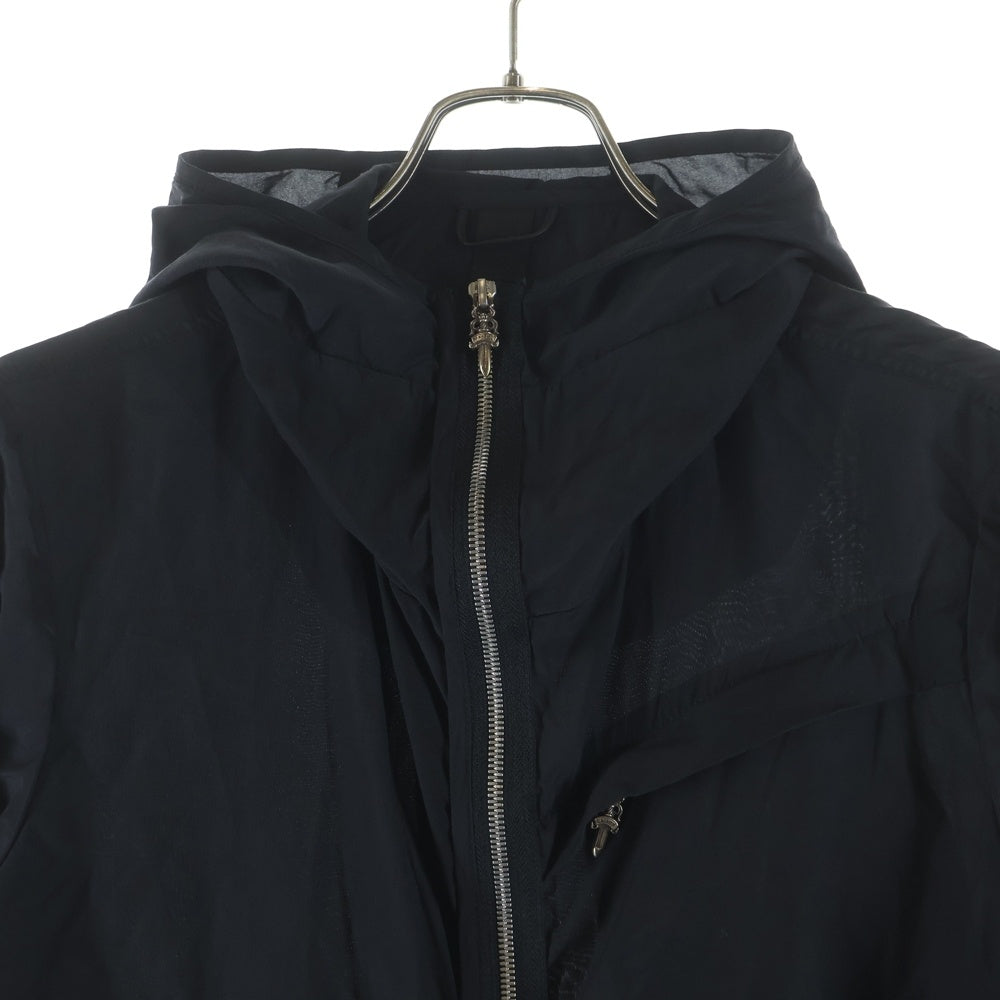 CHROME HEARTS(クロムハーツ) DAGGER ZIP HOODED JACKET ダガージップ フーデッド ジャケット ブラック