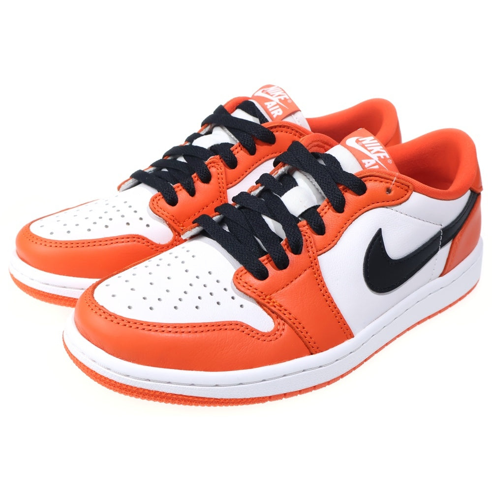 NIKE(ナイキ) AIR JORDAN 1 LOW OG STARFISH エアジョーダン1 スターフィッシュ ローカットスニーカー オレンジ/ホワイト US7/25cm CZ0790-801 レディース