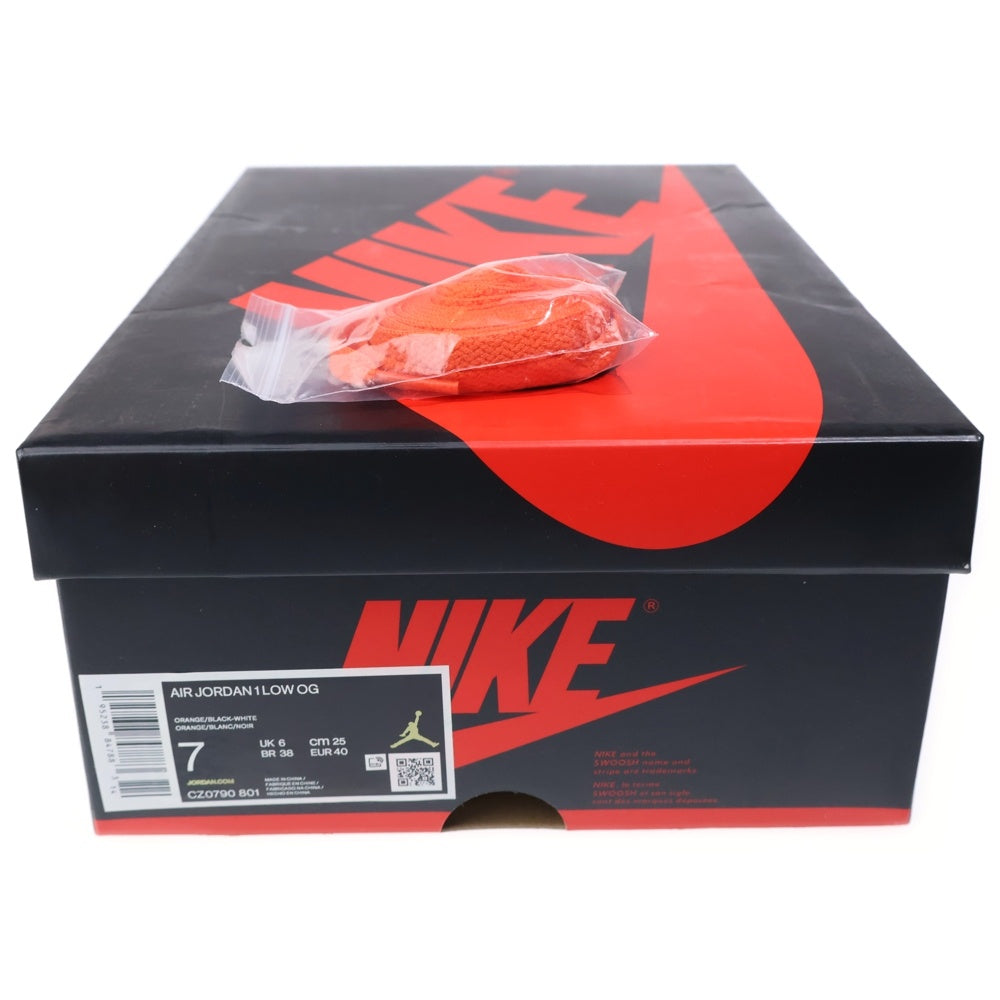 NIKE(ナイキ) AIR JORDAN 1 LOW OG STARFISH エアジョーダン1 スターフィッシュ ローカットスニーカー オレンジ/ホワイト US7/25cm CZ0790-801 レディース
