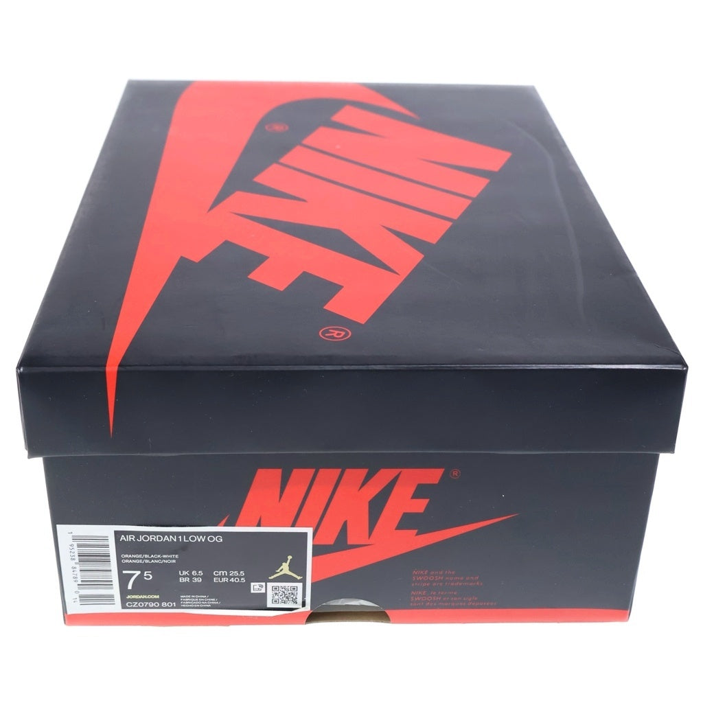 NIKE(ナイキ) AIR JORDAN 1 LOW OG STARFISH エアジョーダン1 スターフィッシュ ローカットスニーカー オレンジ/ホワイト US7.5/25.5cm CZ0790-801